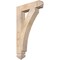 Ekena Millwork Thorton Arts & Crafts Smooth Bracket, Douglas Fir, 3 1/2"W x 18"D x 30"H BKT04X18X30THR03SDF - alternate 1